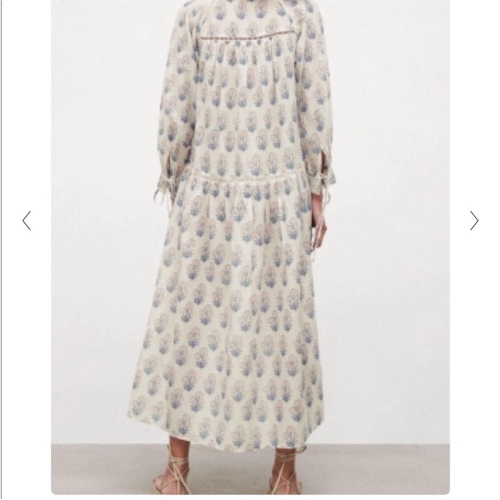 ZARA | Printed Tiered Dress - Picture 7 of 11